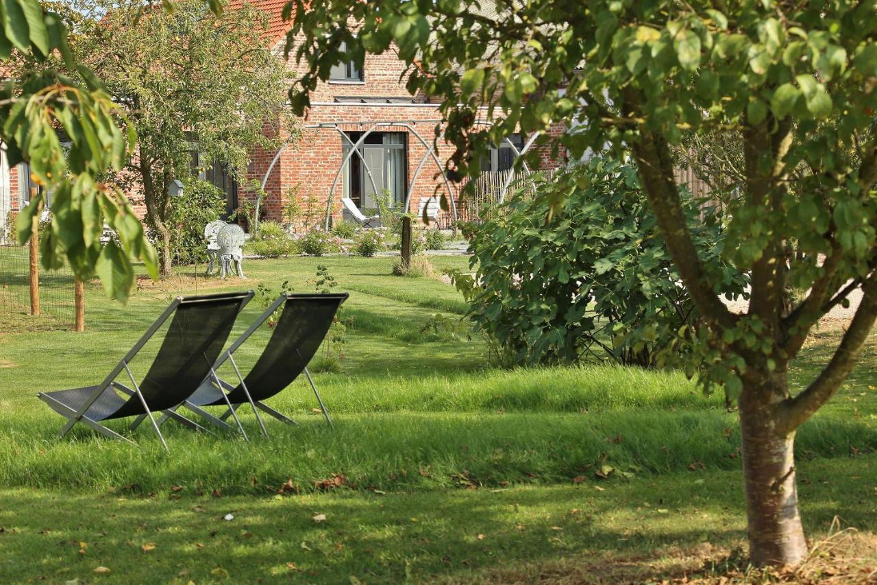 Chambres D'Hotes Herbes Folles Steenwerck Exteriör bild
